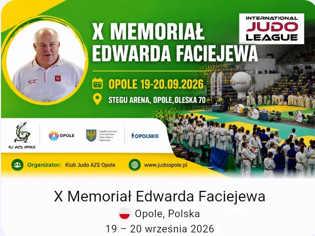 Plakat: X MEMORIAŁ EDWARDA FACIEJEWA