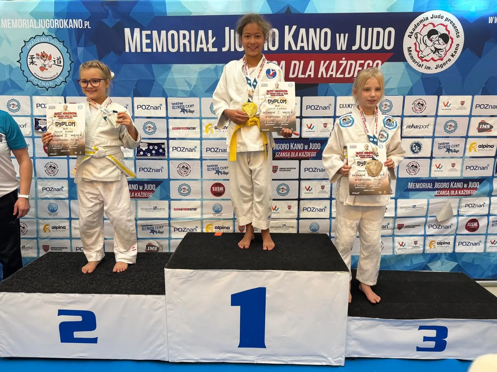 Plakat: XVIII Memoriał Jigoro Kano