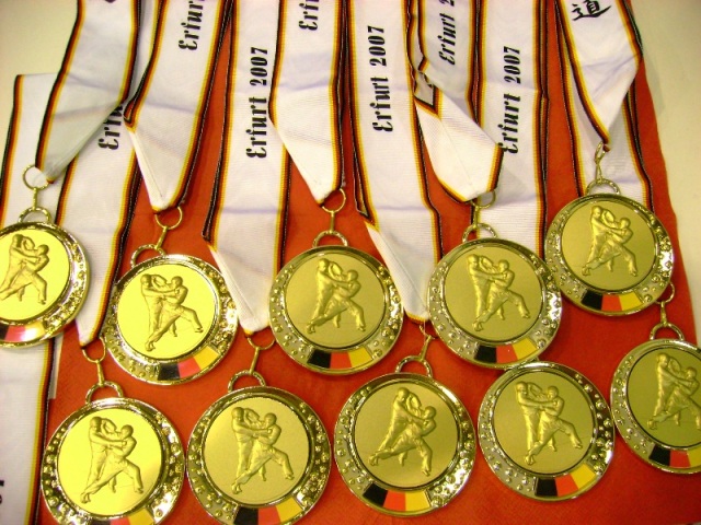 Medale dla zwycięzców