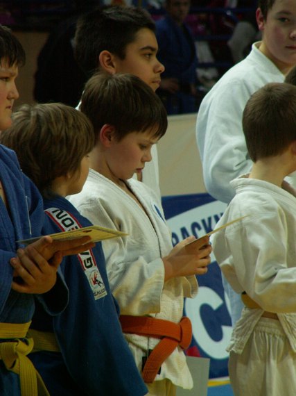 Każdy z uczestników treningu z Mistrzem otrzymał specjalny certyfikat