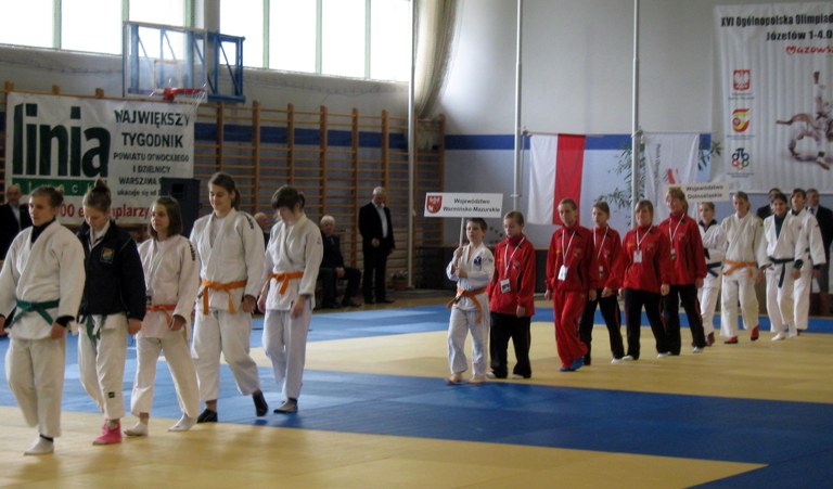 Uroczystość otwarcia zawodów
