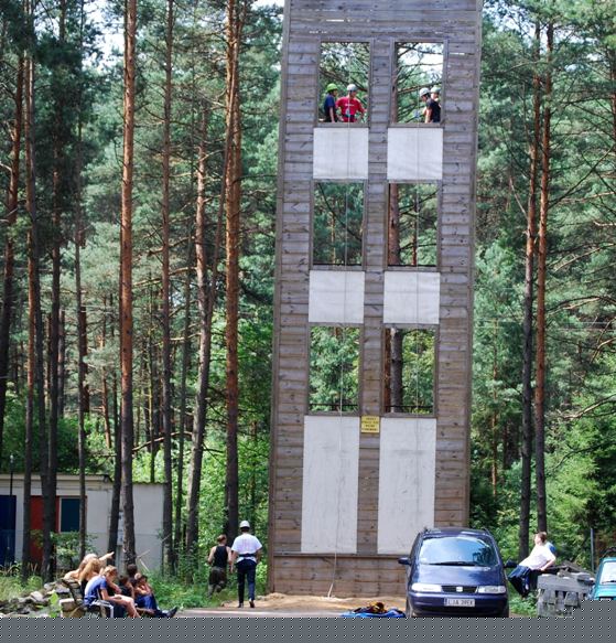 Obóz sportowy w Janowie Lubelskim 2010