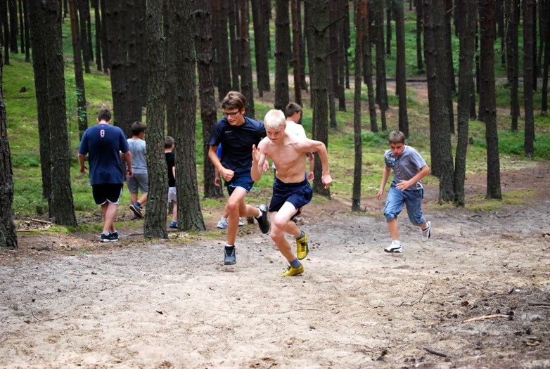 Obóz sportowy w Janowie Lubelskim 2010