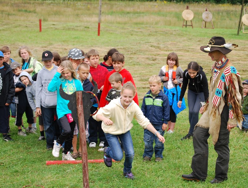 Obóz sportowy - Żabinka 2011