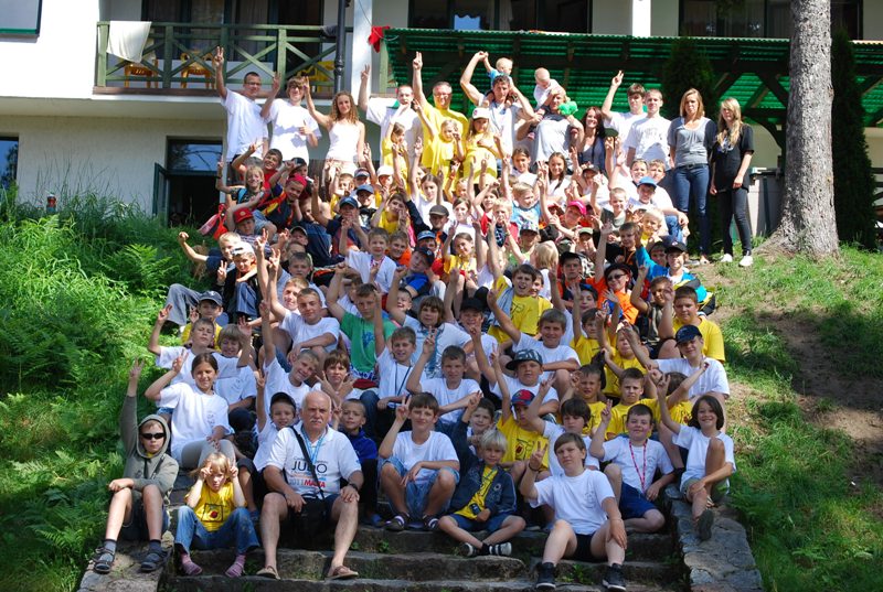 Obóz sportowy - Żabinka 2011