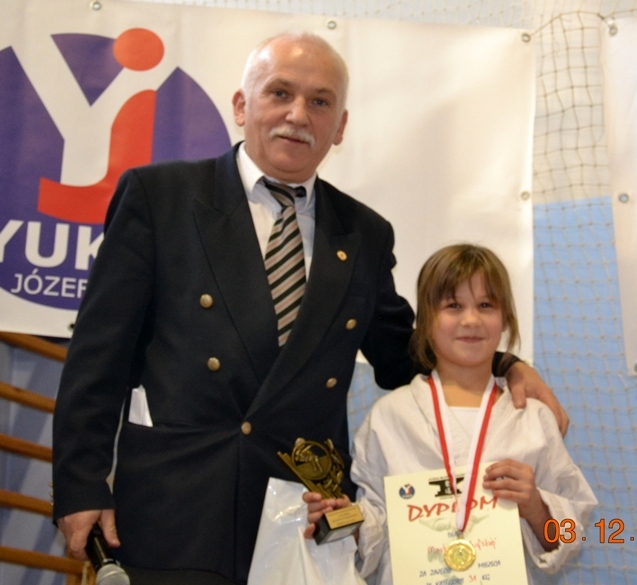Marta Filochowska z trenerem Piotrem Głuszykiem