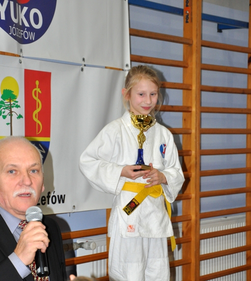 Zuzia Woźniak - najlepsza zawodniczka turnieju U11
