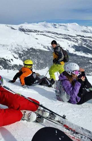 Obóz narciarski Laax 2015