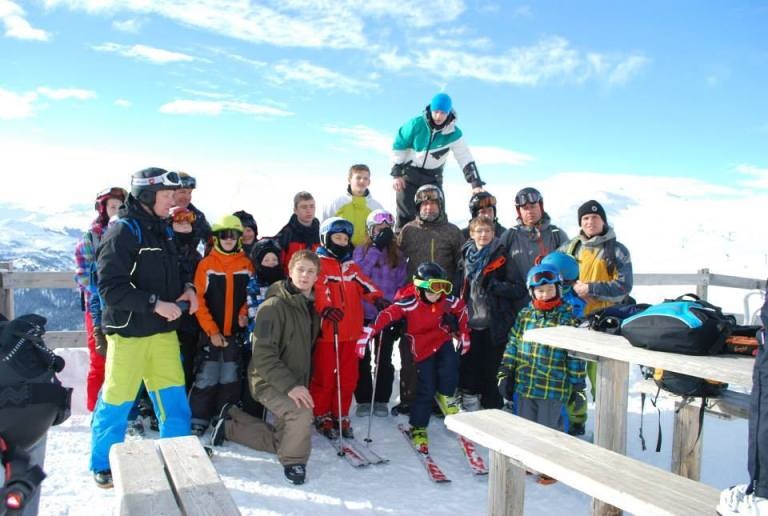 Obóz narciarski Laax 2015