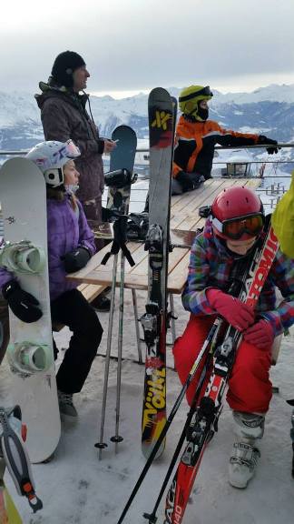 Obóz narciarski Laax 2015