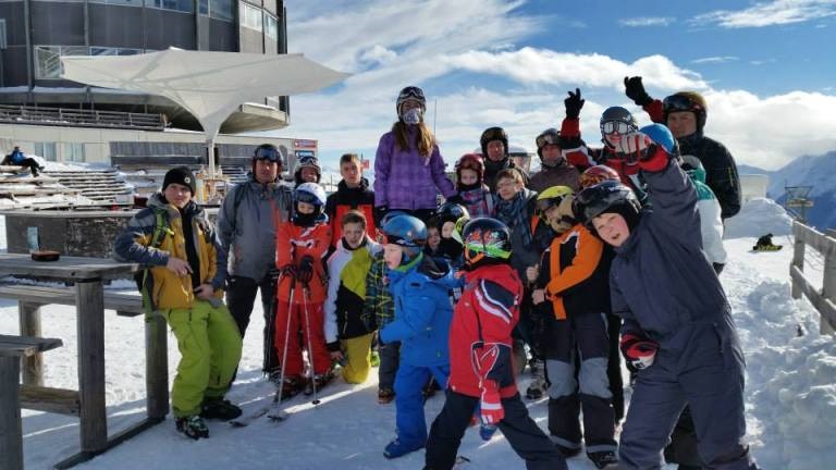 Obóz narciarski Laax 2015