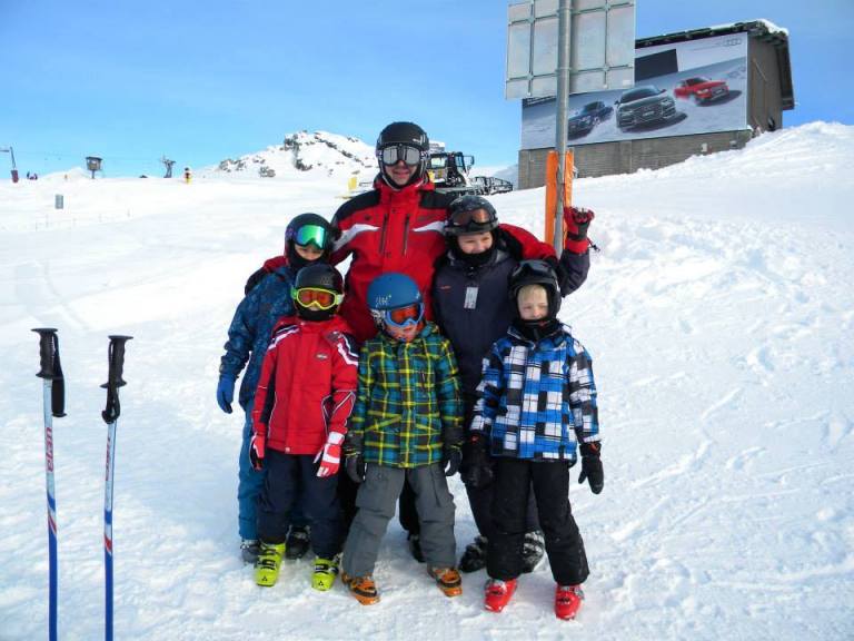 Obóz narciarski Laax 2015