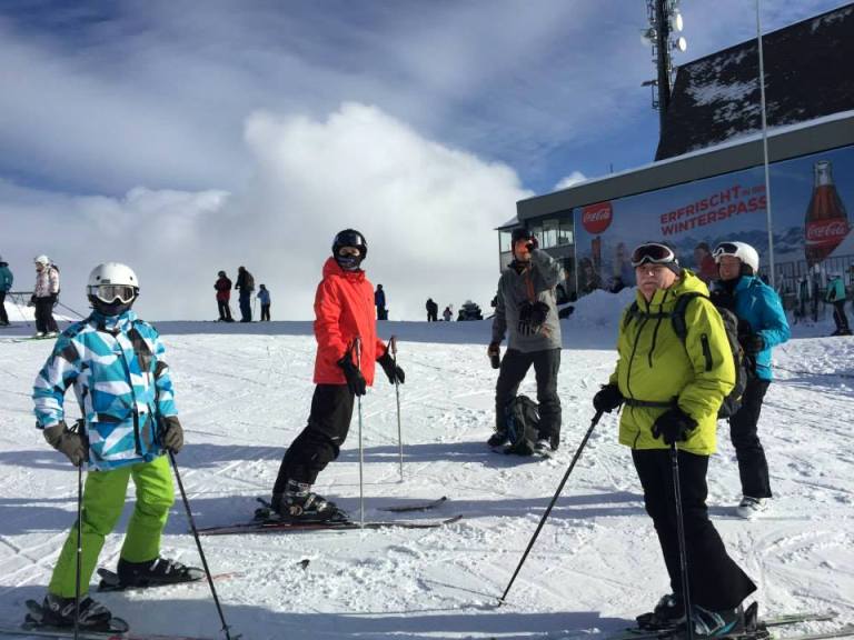 Obóz narciarski Laax 2015