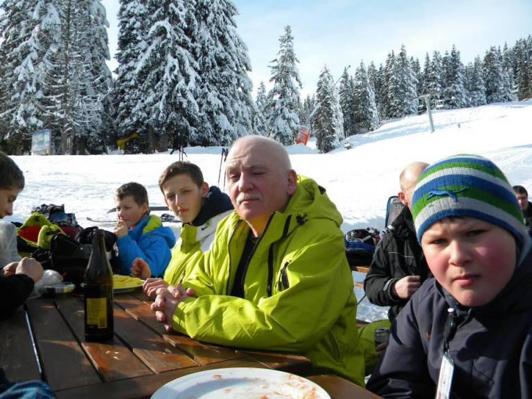 Obóz narciarski Laax 2015