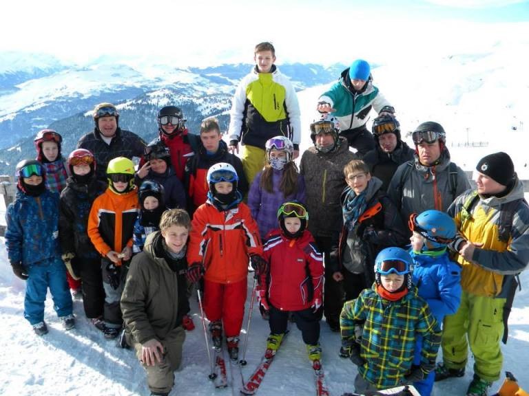 Obóz narciarski Laax 2015