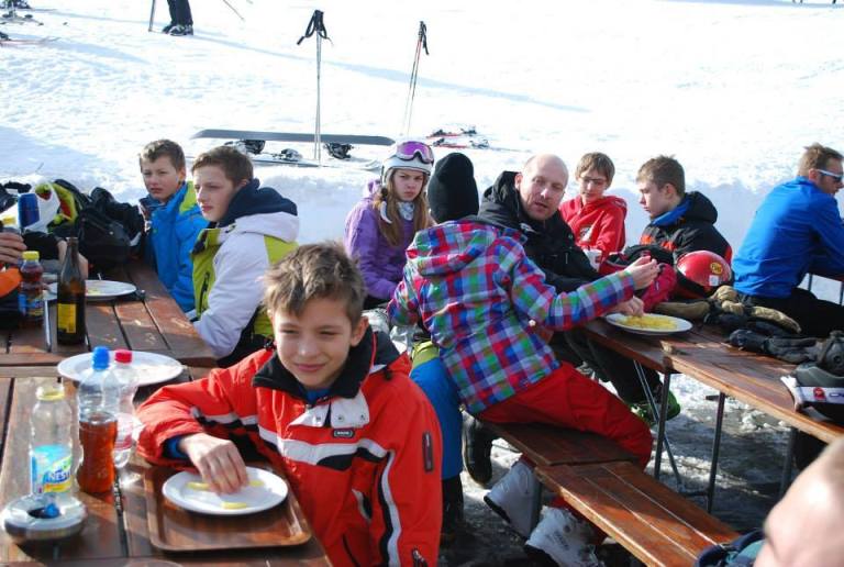 Obóz narciarski Laax 2015