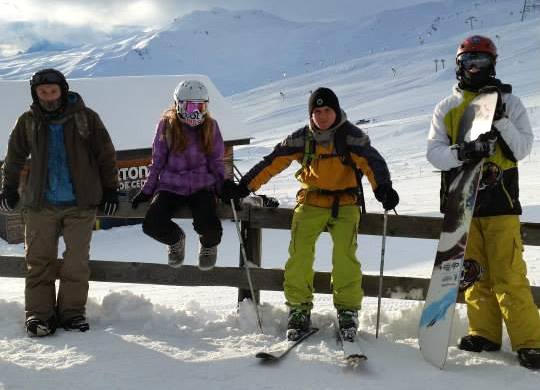 Obóz narciarski Laax 2015