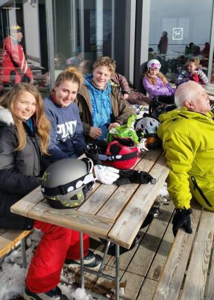 Obóz narciarski Laax 2015