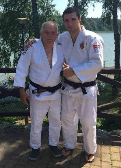 Trener Piotr z Varlamem Liparteliani