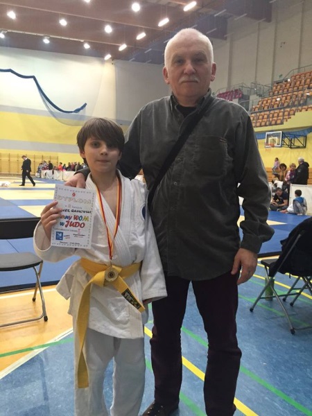 Trener Piotr i Oliwier