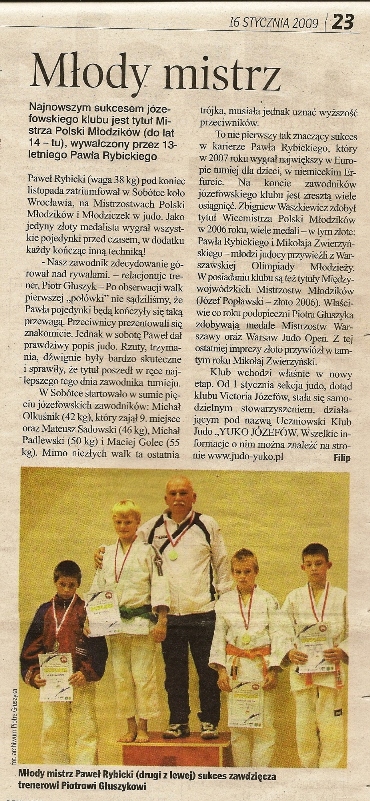 Linia Otwocka — Młody mistrz (2009)