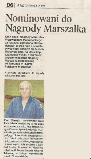 Linia Otwocka — Nominowani do Nagrody Marszałka (2009)