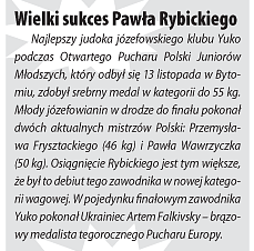Józefów nad Świdrem — Wielki sukces Pawła Rybickiego (2010)