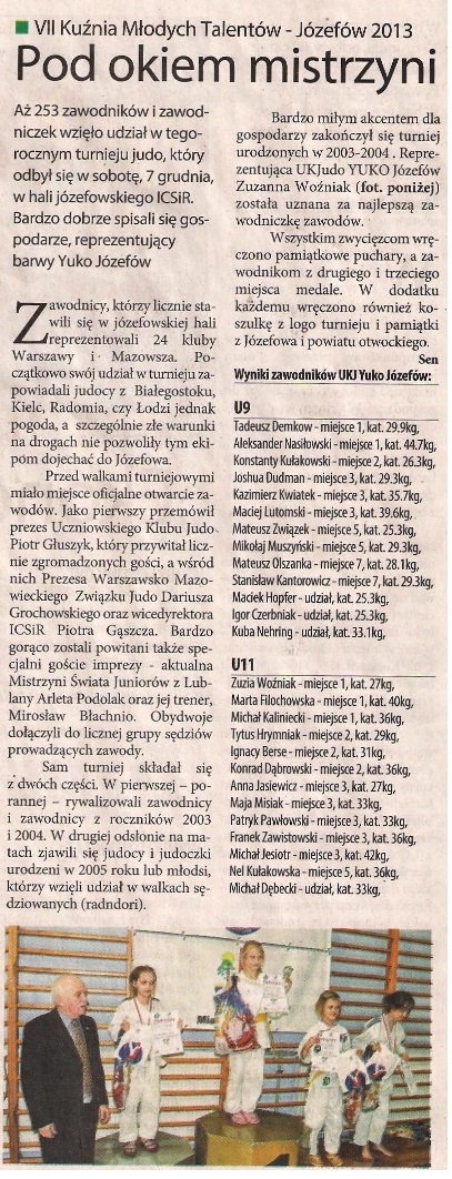 Linia Otwocka — Pod okiem mistrzyni (2013)