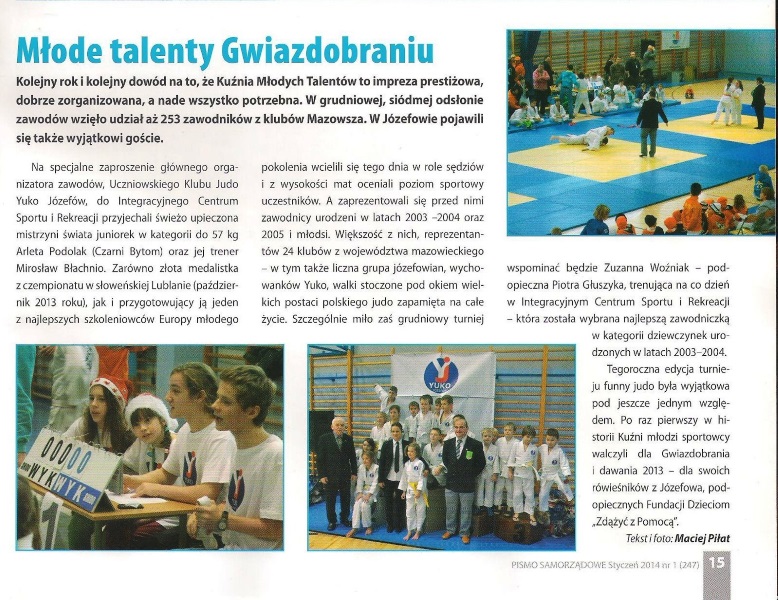Józefów na Świdrem — Młode talenty Gwiazdobraniu (2014)
