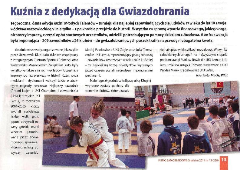 Józefów nad Świdrem — Kuźnia z dedykacją dla Gwiazdobrania (2014)