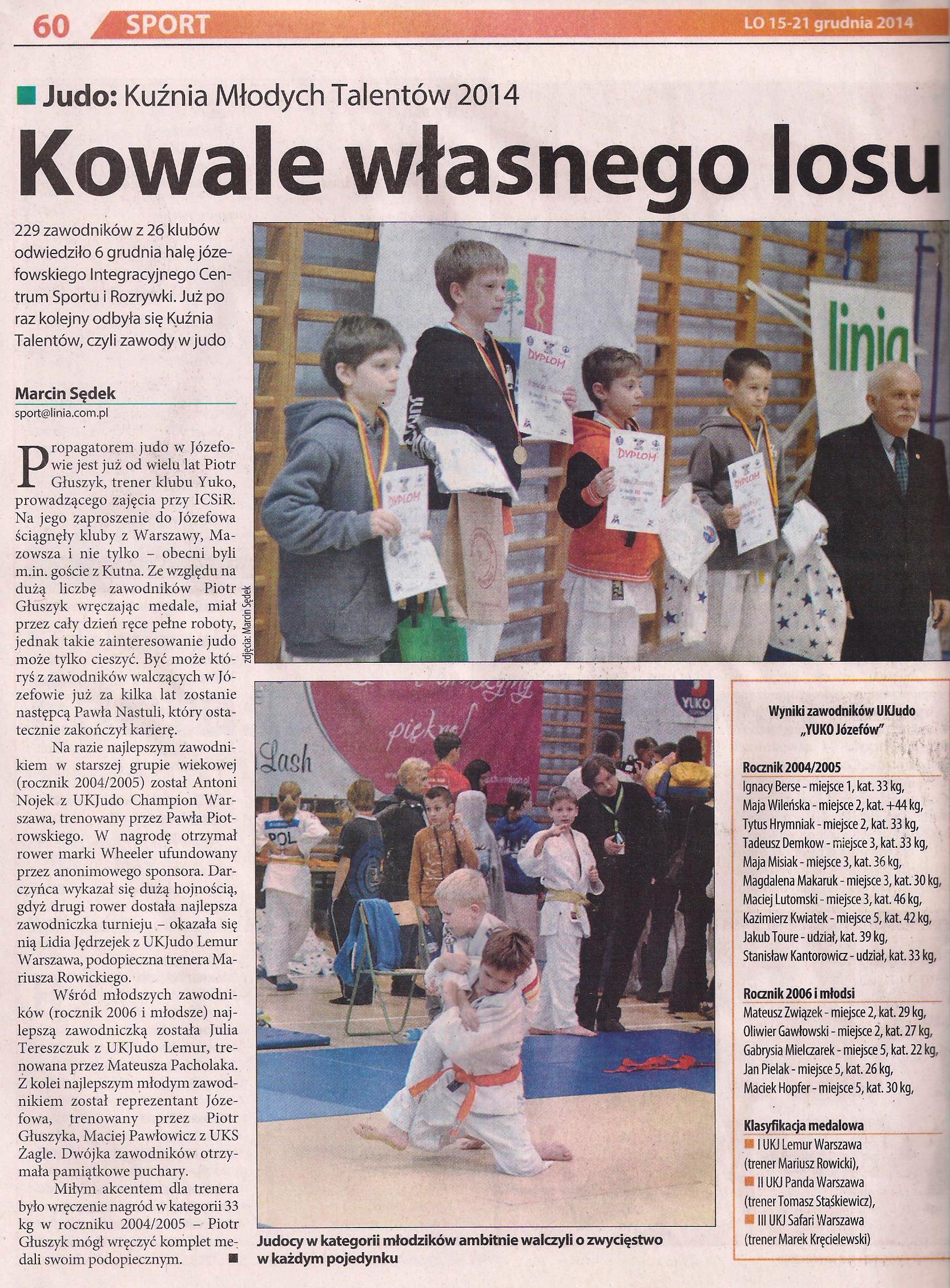 Linia Otwocka — Kowale własnego losu (2014)