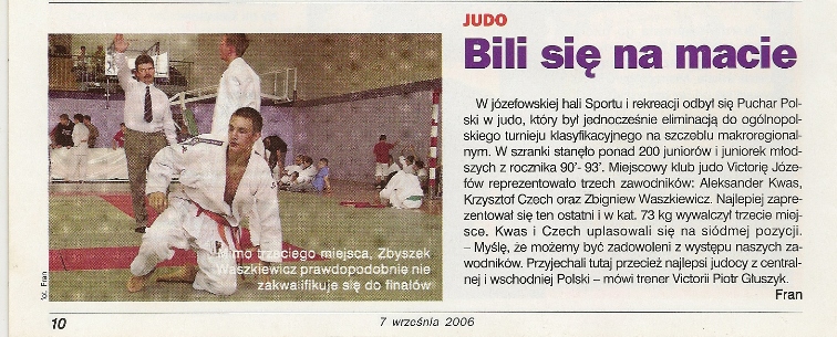 Tygodnik Regionalny — Bili się na macie (2006)