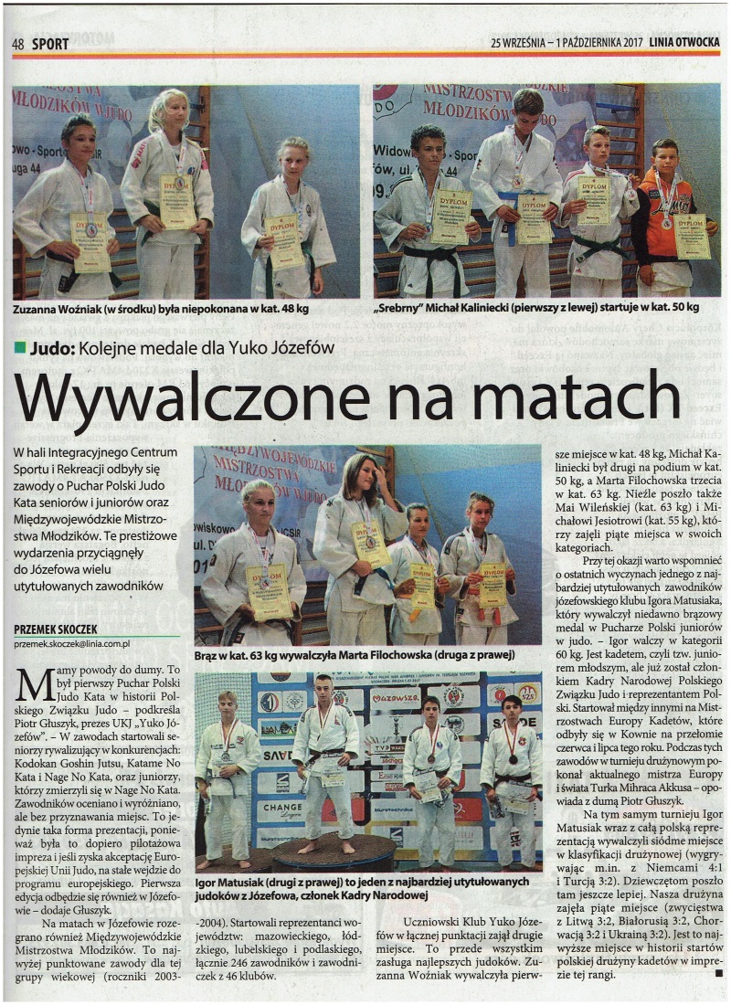 Linia Otwocka — Wywalczone na matach (2017)