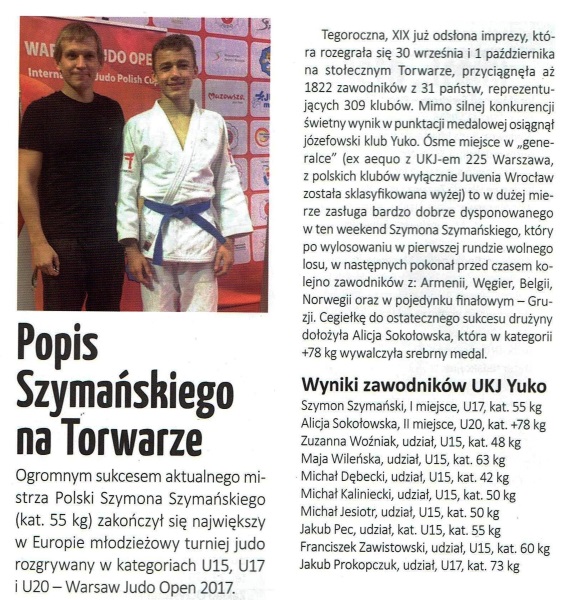 Józefów nad Świdrem — Popis Szymańskiego na Torwarze (2017)
