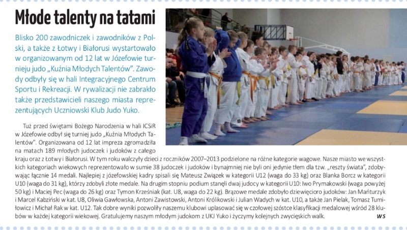 Józefów nad Świdrem — Młode talenty na tatami (2018)