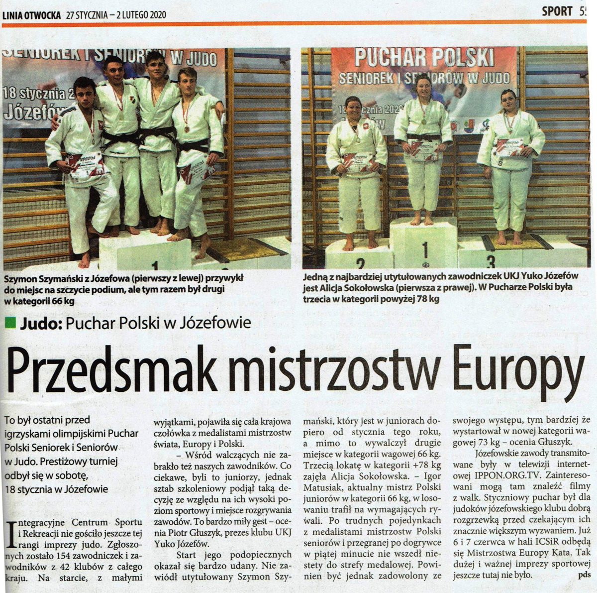 Linia Otwocka — Przedsmak mistrzostw Europy (2020)