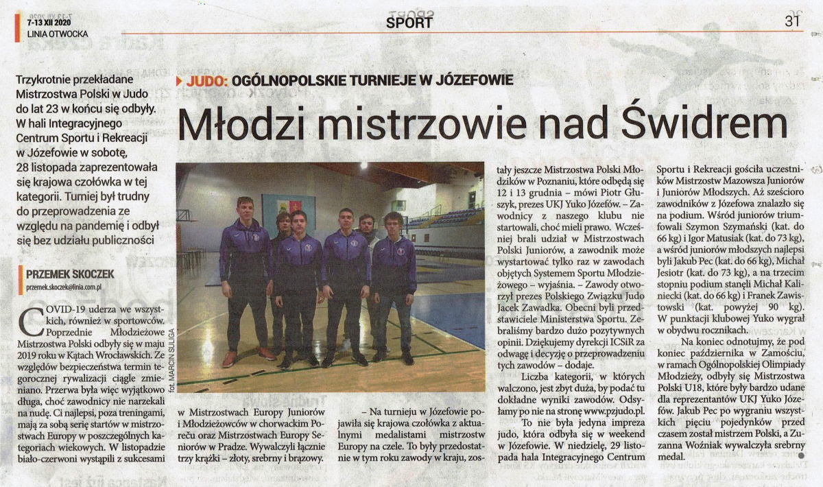Linia Otwocka — Młodzi mistrzowie nad Świdrem (2020)